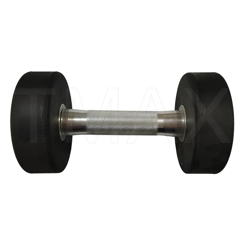Round Head Rubber Dumbbells Exercise Workouts