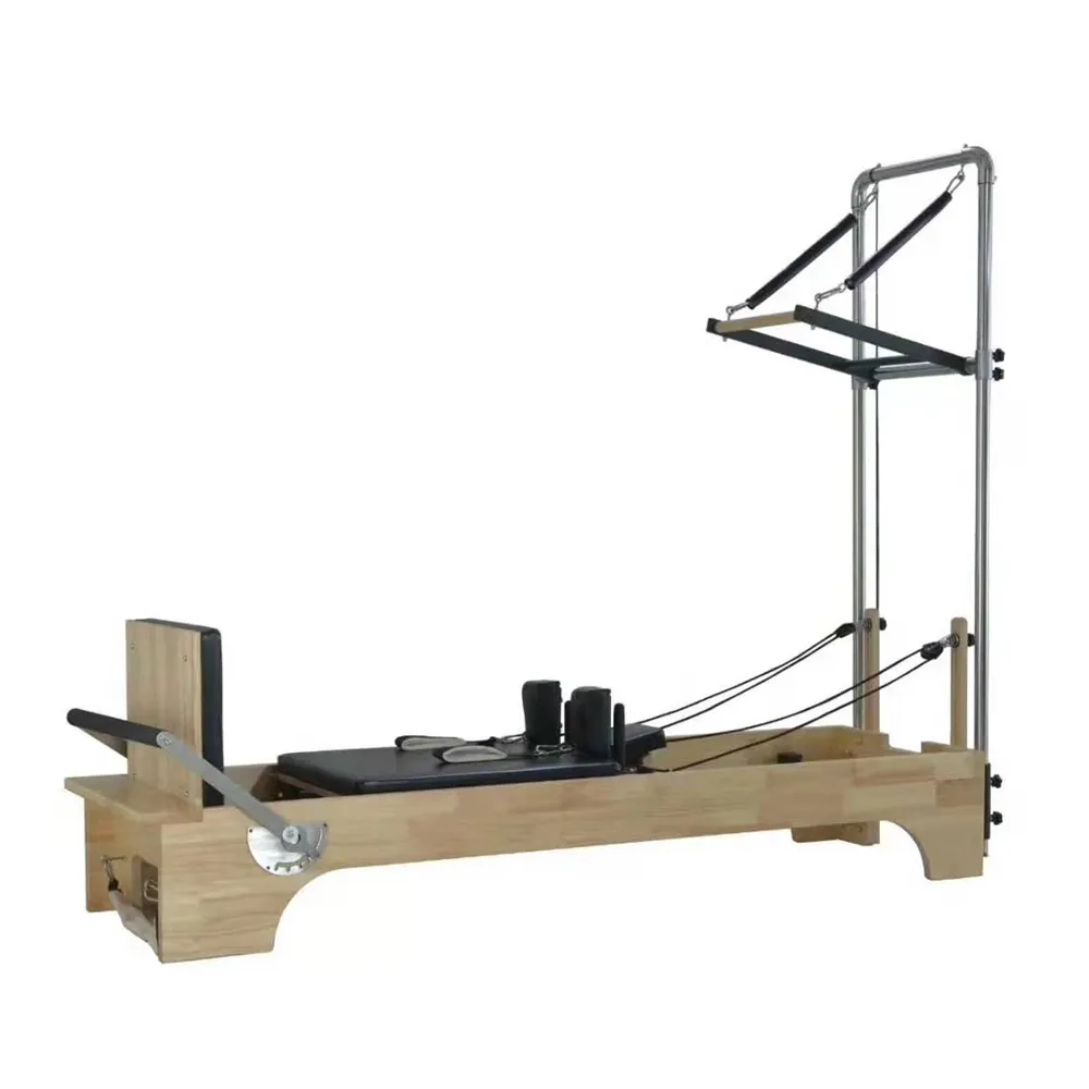 Reformer Bed with Tower Pilates Workouts Exercise