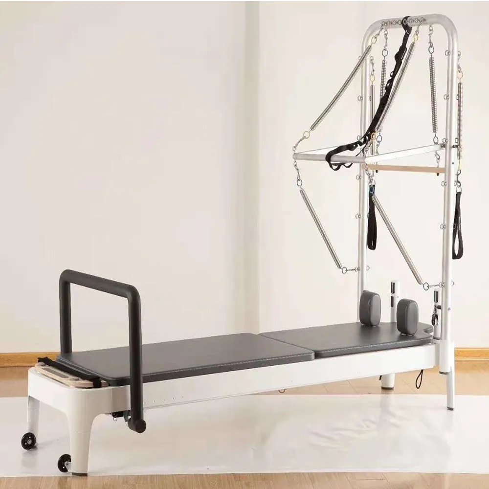 Aluminum Reformer Bed with Tower Pilates