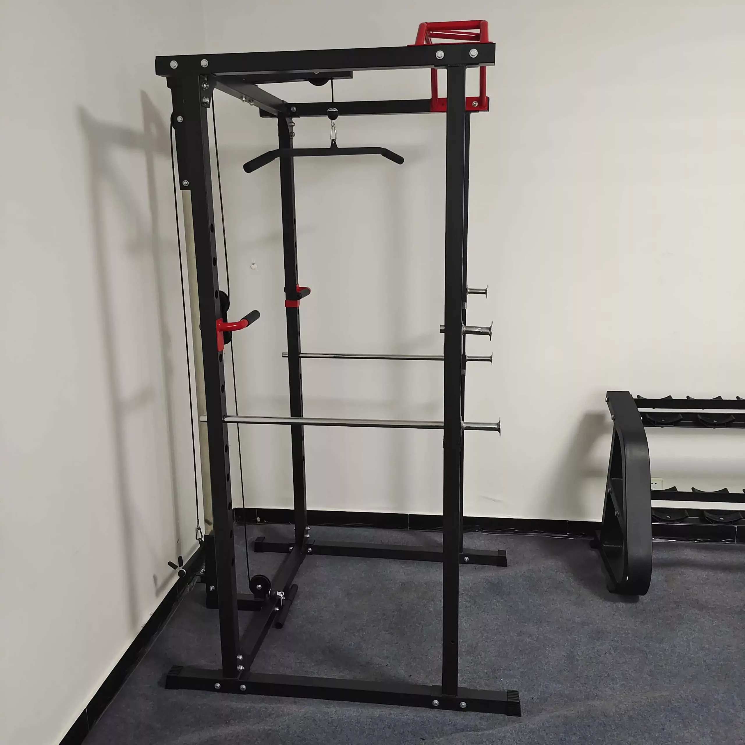 Commercial Strength Training Plate Loaded Best Gym Equipment Strength Training Squat Rack Power Rack Machine Factory