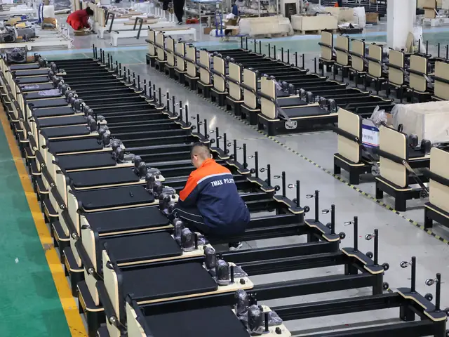 Assembly workshop at the TMAX factory