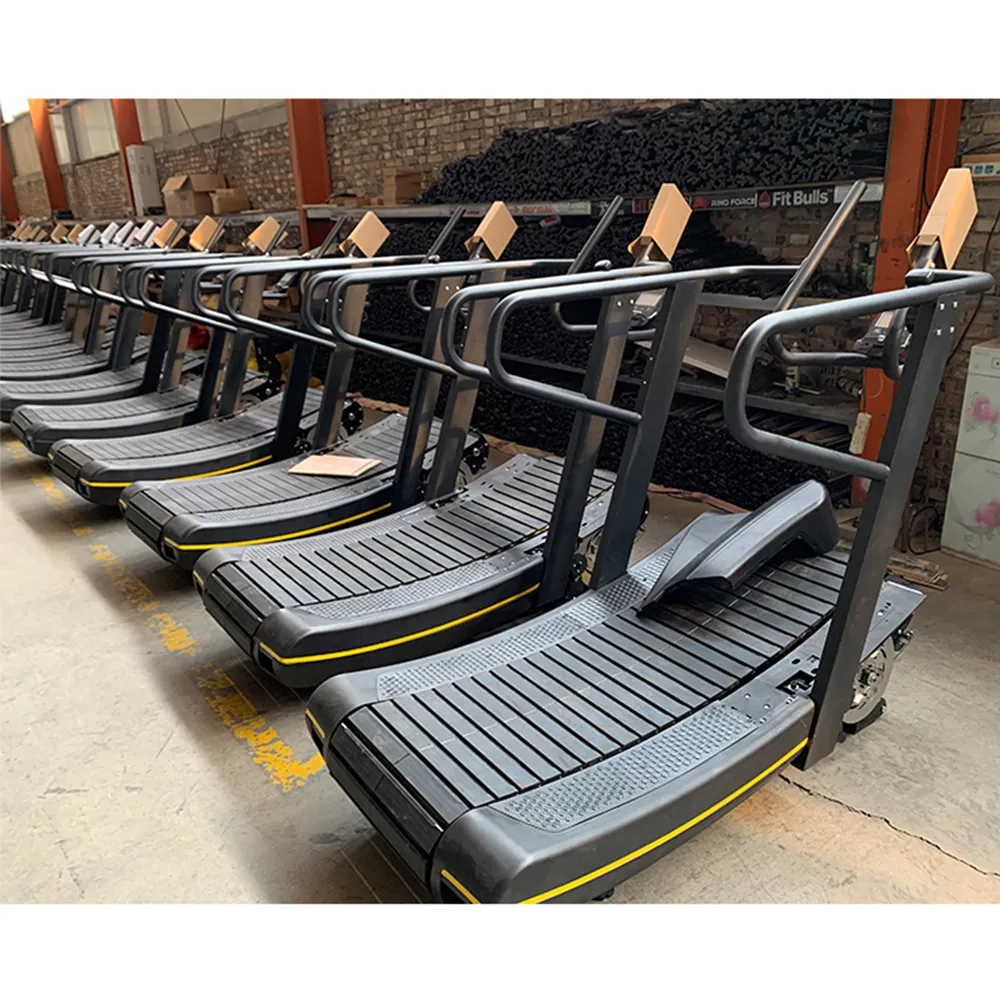TX151 Aluminum-Belt Non-Motorized Curved Treadmill