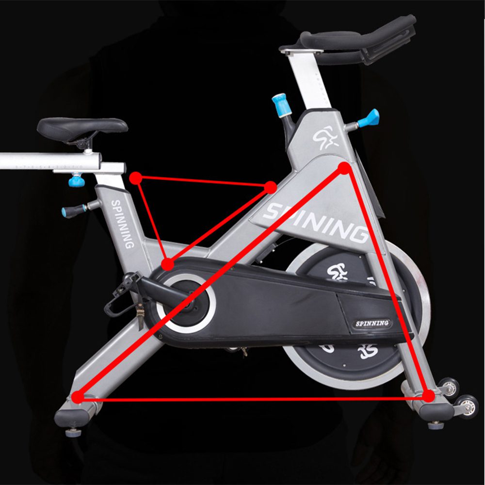 TX320 Stainless Friction Spin Bike (16 kg Flywheel)