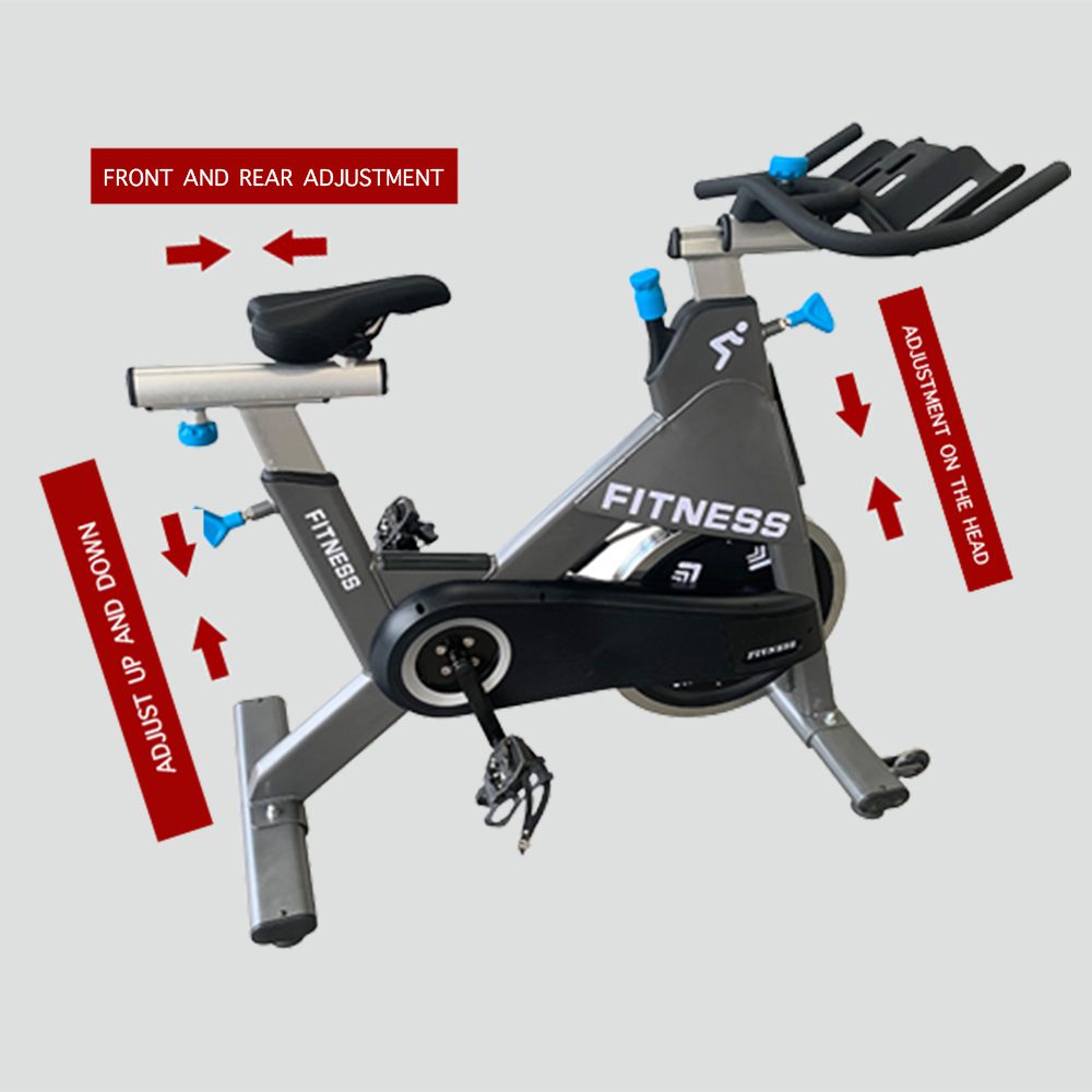 TX320 Stainless Friction Spin Bike (16 kg Flywheel)