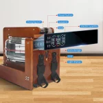 TX615 Folding Oak Water Rowing Machine with Smart Display view 2